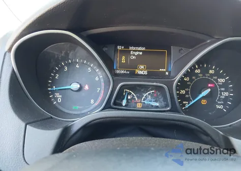 2016 Ford Focus Se from USA, damaged, VIN 1FADP3K23GL321820